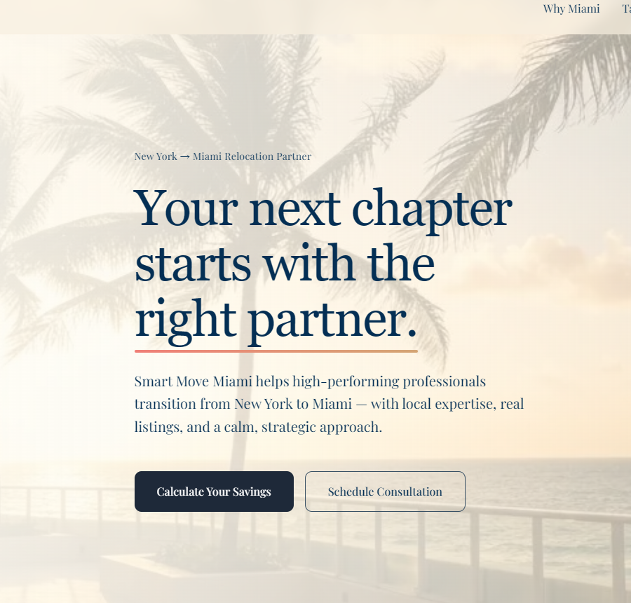 Preview of Case study: Smart Move to Miami